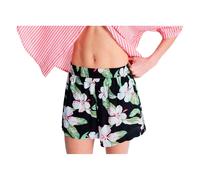 Roxy Lekeitio Bay Printed - Women Black Beach Shorts