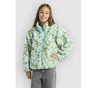 Roxy Like Electricity Kids Fleece Jacket oil green the mo mini rg T16