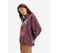 Roxy Lineup Oversized Sweatshirt Garnet Red Women - S