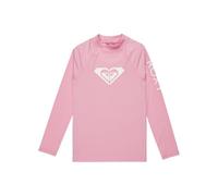 Roxy Long Sleeve UPF 50 Rash Vest WHOLE HEARTED LS Girls Pink 6