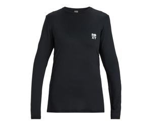 Roxy Long Sleeves Surf T-Shirt Happy Waves LS SURF TEE Women's Black L