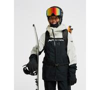 Roxy Lunalite 3L GORE-TEX hooded jacket black white women - L