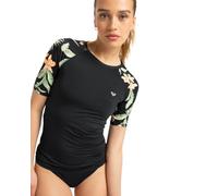 Roxy Lycra SS Lycra Printed Young Womens Black XS