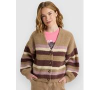 Roxy Marble Tiles Stripe Pullover woodsmoke L