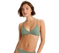 Roxy Medium Coverage Bikini Top Beach Classics BA ATHL TRI Women's Green M