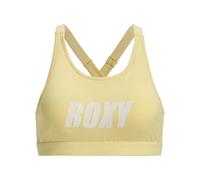 Roxy Medium Impact Sport Bra Everyday Flow Bra Young Womens Yellow XXL