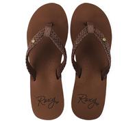 Roxy Mellie III Womens Brown Flip-Flops - Size UK 8