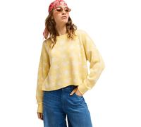 Roxy Sweater MESSY STAR SWEATER in Yellow EU XS