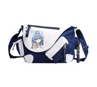 Roxy Migurdia Shoulder Bags Eris Greyrat Cross-Body Bag Anime Sylphy Handbag with Multiple Side Pockets Large Capacity Casual Fashion Lightweight Messenger Bag for Women Men Shool Work Travel