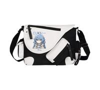 Roxy Migurdia Shoulder Bags Eris Greyrat Cross-Body Bag Anime Sylphy Handbag with Multiple Side Pockets Large Capacity Casual Fashion Lightweight Messenger Bag for Women Men Shool Work Travel