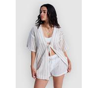 Roxy Moana Story Short Sleeve Kimono Grey M-L Woman