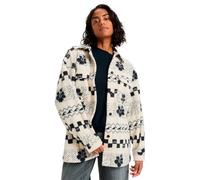 Roxy Morning Crush Shacket - Women Beige Fleece Shacket