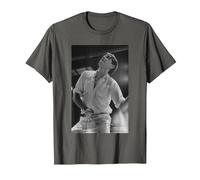 Roxy Music Avalon Singer Bryan Ferry by Simon Fowler T-Shirt, Men, Asphalt Grey, 5X-Large