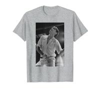 Roxy Music Avalon Singer Bryan Ferry by Simon Fowler T-Shirt, Men, Heather Grey, 4X-Large