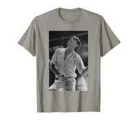 Roxy Music Avalon Singer Bryan Ferry by Simon Fowler T-Shirt, Men, Slate Grey, XX-Large