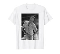 Roxy Music Avalon Singer Bryan Ferry by Simon Fowler T-Shirt, Men, White, 5X-Large