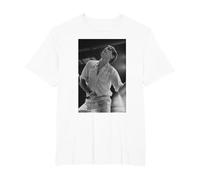 Roxy Music Avalon Singer Bryan Ferry by Simon Fowler T-Shirt, Men's Big and Tall, White, 6X Tall