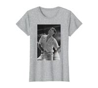 Roxy Music Avalon Singer Bryan Ferry by Simon Fowler T-Shirt, Women, Heather Grey, X-Large