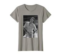 Roxy Music Avalon Singer Bryan Ferry by Simon Fowler T-Shirt, Women, Slate Grey, X-Large