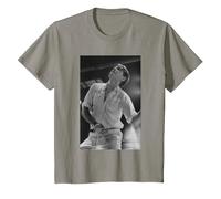 Roxy Music Avalon Singer Bryan Ferry by Simon Fowler T-Shirt, Youth, Slate Grey, 4T