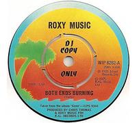 Roxy Music - BOTH ENDS BURNING 7 INCH (7" VINYL 45) UK ISLAND 1975
