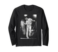 Roxy Music Singer Bryan Ferry Live By Simon Fowler Long Sleeve T-Shirt