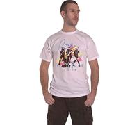 Roxy Music T Shirt Guitars Band Logo Mens White L