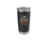 Roxy Name Roxy Personalized Name First Given Stainless Steel Insulated Tumbler