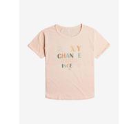 Roxy Ocean After Short Sleeve T-Shirt Pink Women - XS