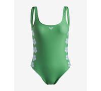 Roxy OG One Piece green white women's swimsuit - M