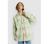 Roxy Over And Above - Check Plaid Polar Fleece Shirt Jacket For Women