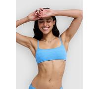 Roxy Paradise Wave Bralette Bikini Top silver lake blue a splash XL