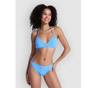 Roxy Paradise Wave Moderate Bikini Bottom silver lake blue a splash L
