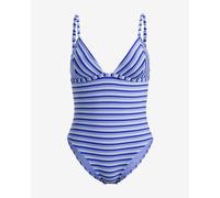 Roxy Party Wave Swimsuit Dark Light Blue Women - XS