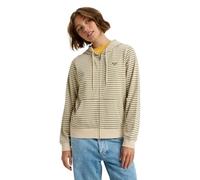 Roxy Perfect Stripe Full Zip Sweatshirt Beige XS Woman
