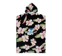Roxy Stay Magical Printed Poncho Black Green Pink Women