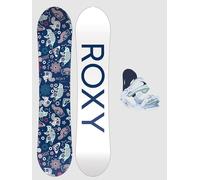 Roxy Poppy Package + Poppy XS 2024 Kids Snowboard uni 90