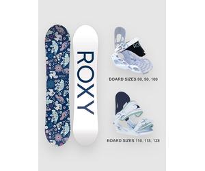 Roxy Poppy Package - Sm 2026 Kids Snowboard Set no color 80