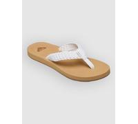 Roxy Porto - Women White Sandals
