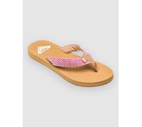 Roxy Porto - Women Red Beach Flip-Flops