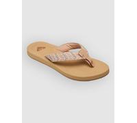 Roxy Porto Raffia Sandals white 9.0