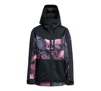 Roxy Women's Presence Ski/Snowboard Parka Jacket, UK 8 Black/Pansy