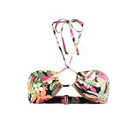 Roxy Printed Beach Classics - Halter Neck Bikini Top for Women - Halter Neck Bikini Top - Women - Black
