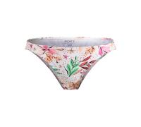 Roxy Printed Beach Classics - Women White Low Waist Bikini Bottoms