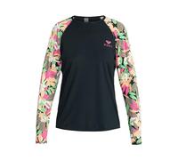 Roxy Printed - Long Sleeve Zipped Rash Vest - Women - Black