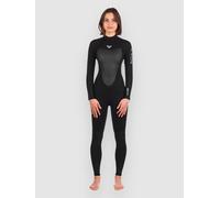 Roxy Prologue 3/2 Mm Long Sleeve Back Zip Neoprene Suit Black 2 Women