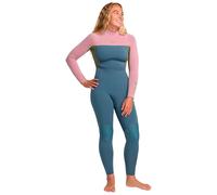 Roxy Prologue 4/3 Mm Woman Long Sleeve Back Zip Neoprene Suit Pink 2XS Woman