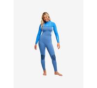 Roxy Prologue+ Back Zip 4/3 mm long wetsuit light blue sky blue women - M