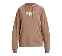Roxy Pullover Hoodie SURF STOKED HOODIE TERRY Young Womens Brown M
