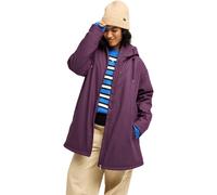 Roxy - Veste imperméable à capuche - Rain Road Polar Zip Jacket Blackberry Wine for Women - Size M - Burgundy Burgundy M